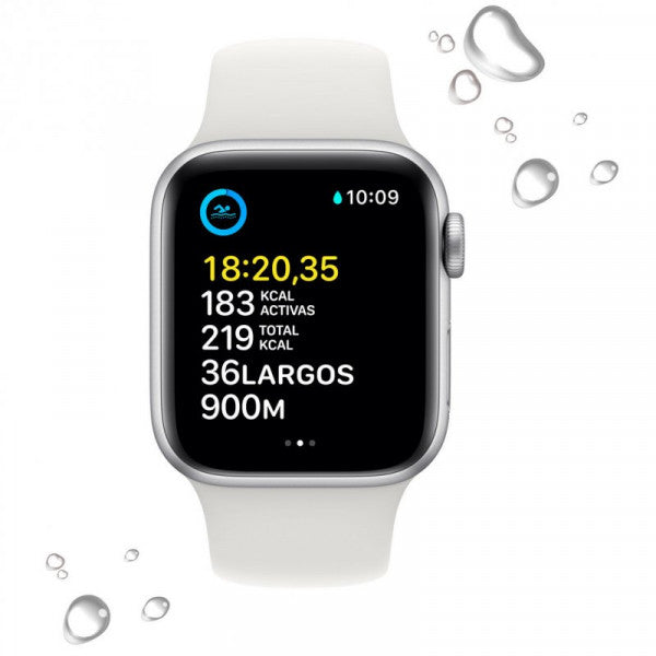 APPLE WATCH SE 2022 GPS + CELL 40 MM ALUMINIO SPORTS BAND BLANCO