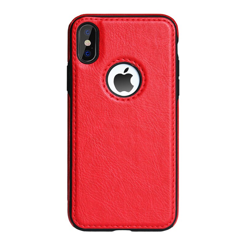 Slim PU Leather Case for iPhone