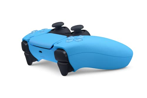 PlayStation 5 - Mando Inalámbrico DualSense Starlight Blue | Mando Original Sony para PS5 con Retroalimentación Háptica y gatillos Adaptativos - Color Azul