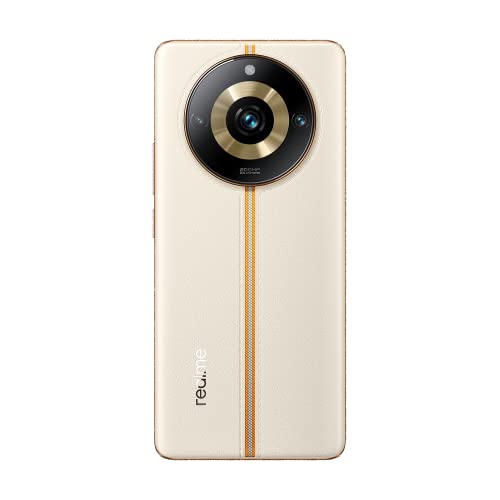 realme 11 Pro+ 5G 12+512GB Smartphone, Cámara SuperZoom OIS de 200 MP, Pantalla de visión curva de 120 Hz, gran batería de 5000 mAh, Carga SUPERVOOC de 100 W, Beige amanecer, Versión española