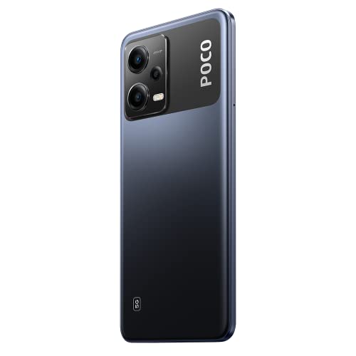 Xiaomi Poco X5 5G, auriculares intraurales, 6,67 pulgadas, pantalla AMOLED DotDisplay, 256 GB, 8 GB RAM, 120 Hz, Full HD, negro (Versión Global)