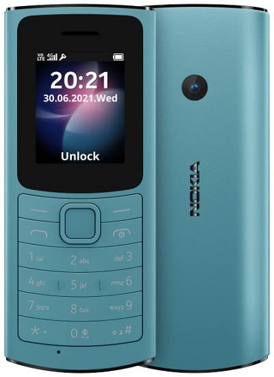 Nokia 110 4G Sí doble azul