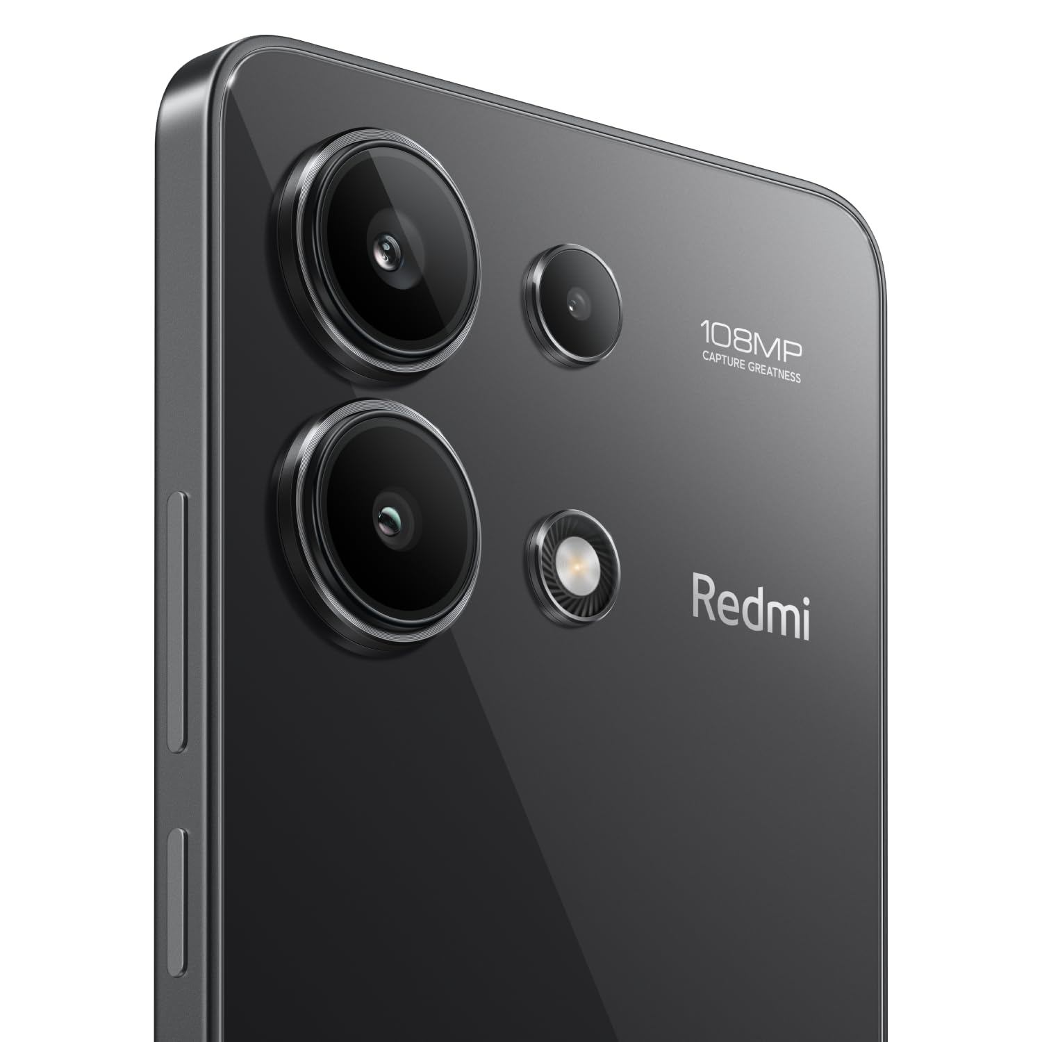 Xiaomi Smartphone Redmi Note 13, Version Global, 8+256GB, Pantalla Amoled de 6,67 Pulgadas, 120Hz, Dimensity 6080, 100MP, 5000mAh, Cargador de 33W, Negro