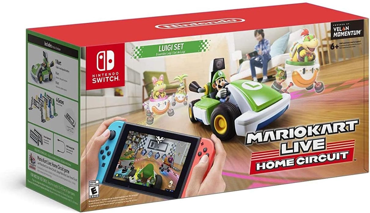 Mario Kart Live: Home Circuit -Luigi Set - Nintendo Switch Luigi Set Edition