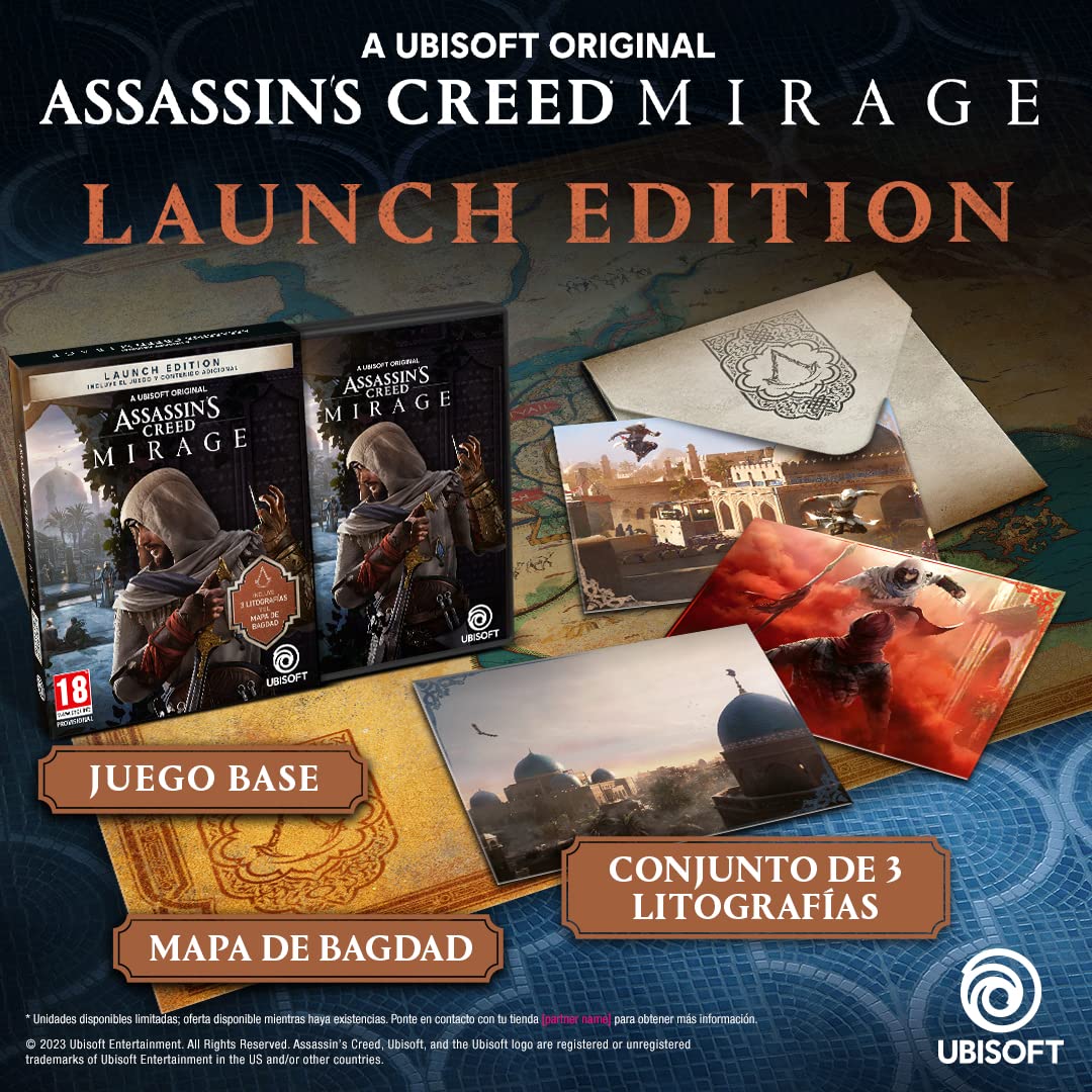 Assassin's Creed Mirage Launch Edition (Xbox One/Series X)