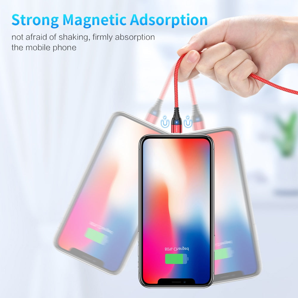 Micro USB Type C Magnetic Cable for iPhone