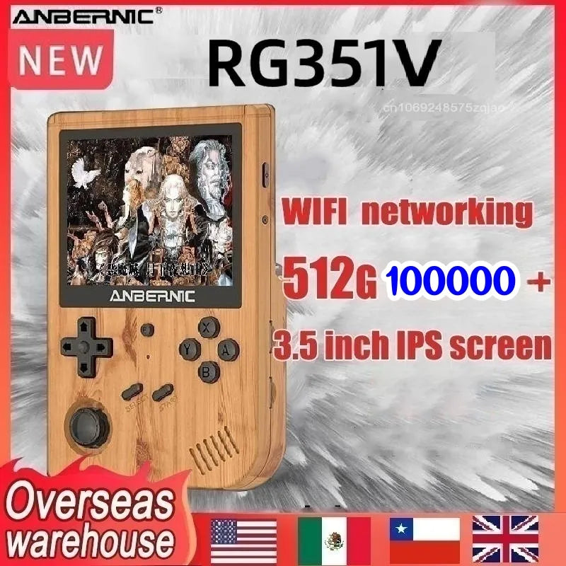 ANBERNIC Videoconsola Portátil Retro RG351V