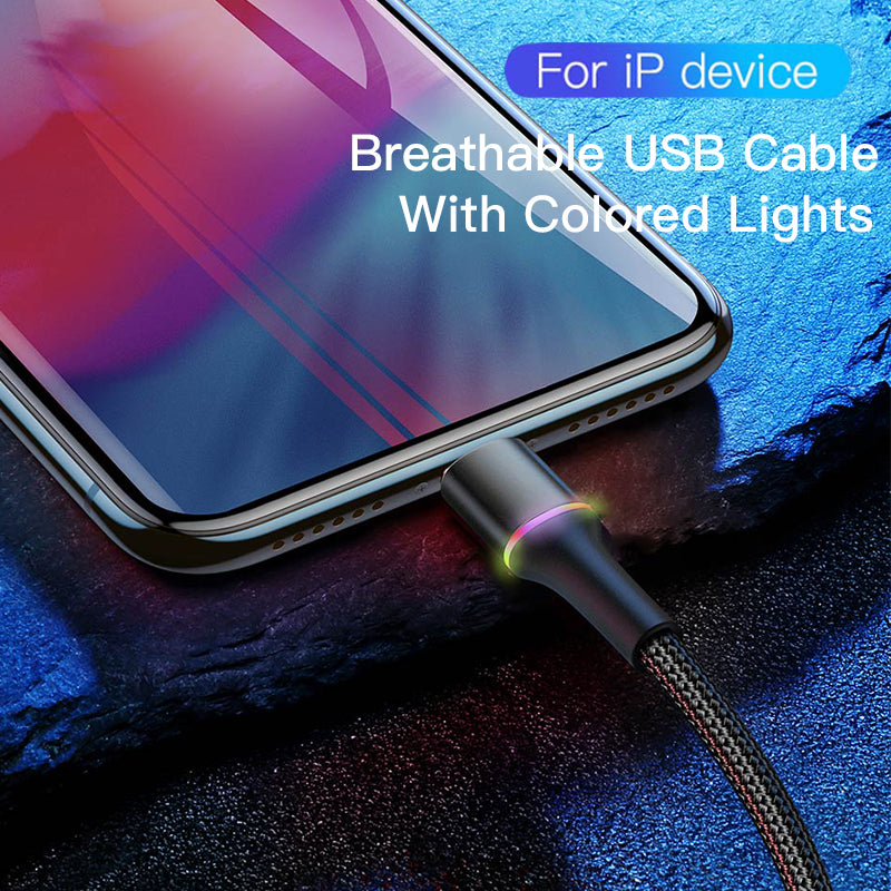 Cable de carga rápida USB para iPhone y iPad