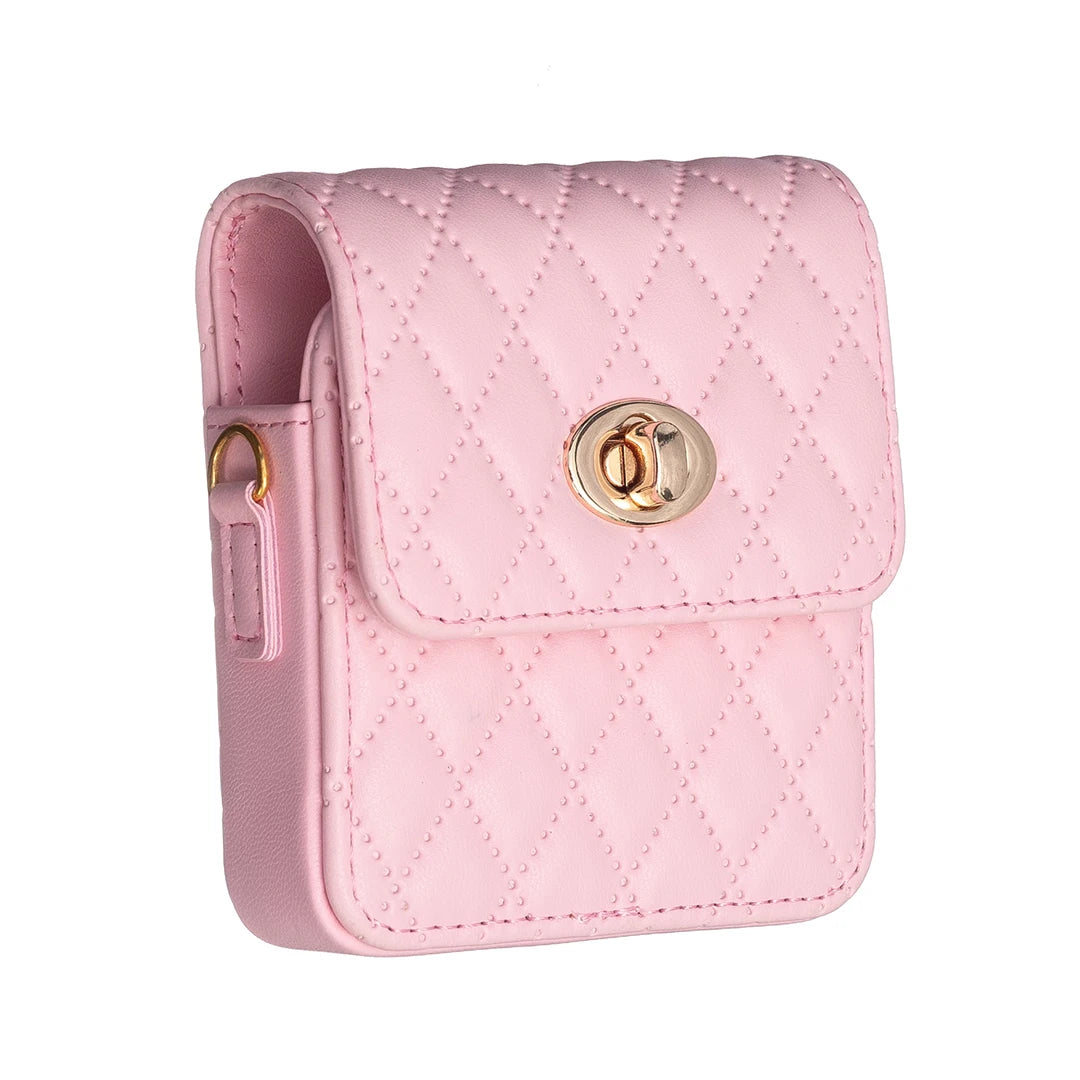 Bolso cruzado con correa de cuero PU para Samsung Galaxy Z Flip 5, 4, 3, 5G, Flip5 N2,