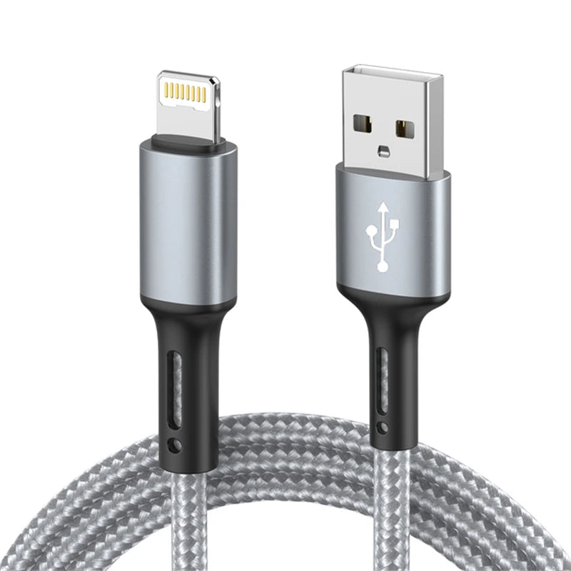 Cable USB de Carga Rápida para Teléfono Móvil: Carga Eficiente y Longitud Variada