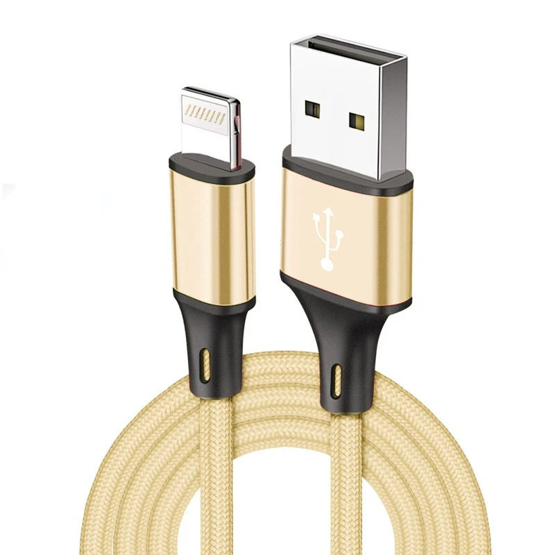 Cable USB de Carga Rápida para Teléfono Móvil: Carga Eficiente y Longitud Variada