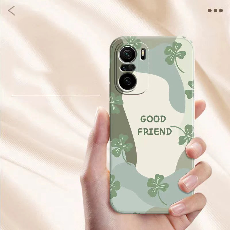 Case For Xiaomi 13 12 Lite 12T Poco F5 X5 X3 Pro Cases Cartoon Flower Matte Silicone Cover For Redmi Note 12 11 Pro Plus 10 Case