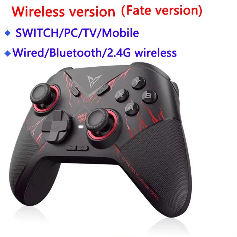 Gamepad Flydigi Direwolf para PC/NS/Android/iOS con Bluetooth y Joystick de efecto Hall