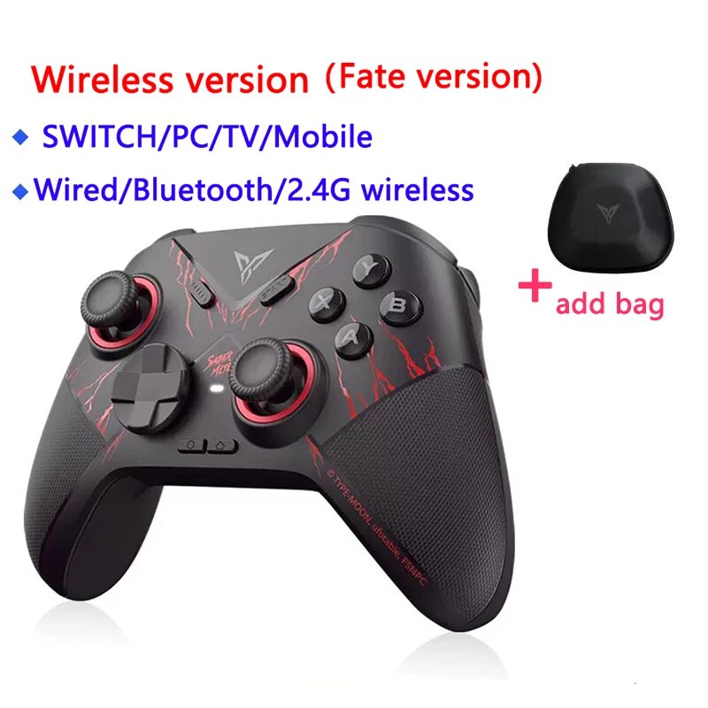 Gamepad Flydigi Direwolf para PC/NS/Android/iOS con Bluetooth y Joystick de efecto Hall