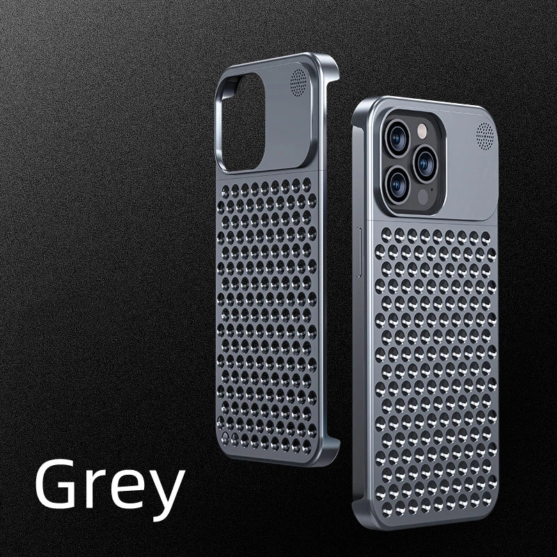 Funda de aluminio para IPhone 15 14 13