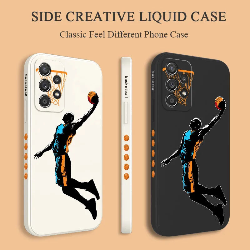 Funda basket para Samsung, A54, A34, A24, A73, A53, A33, A23, A13, A03, A03S, A72, A52, A52S, A32, A12, A71, A51, A31, A22, A04S, A04, 4G, 5G