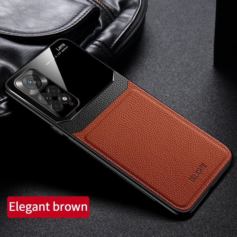 Funda de Cuero PU para Xiaomi Redmi Note 11 Pro: Estilo y Protección en un Solo Producto