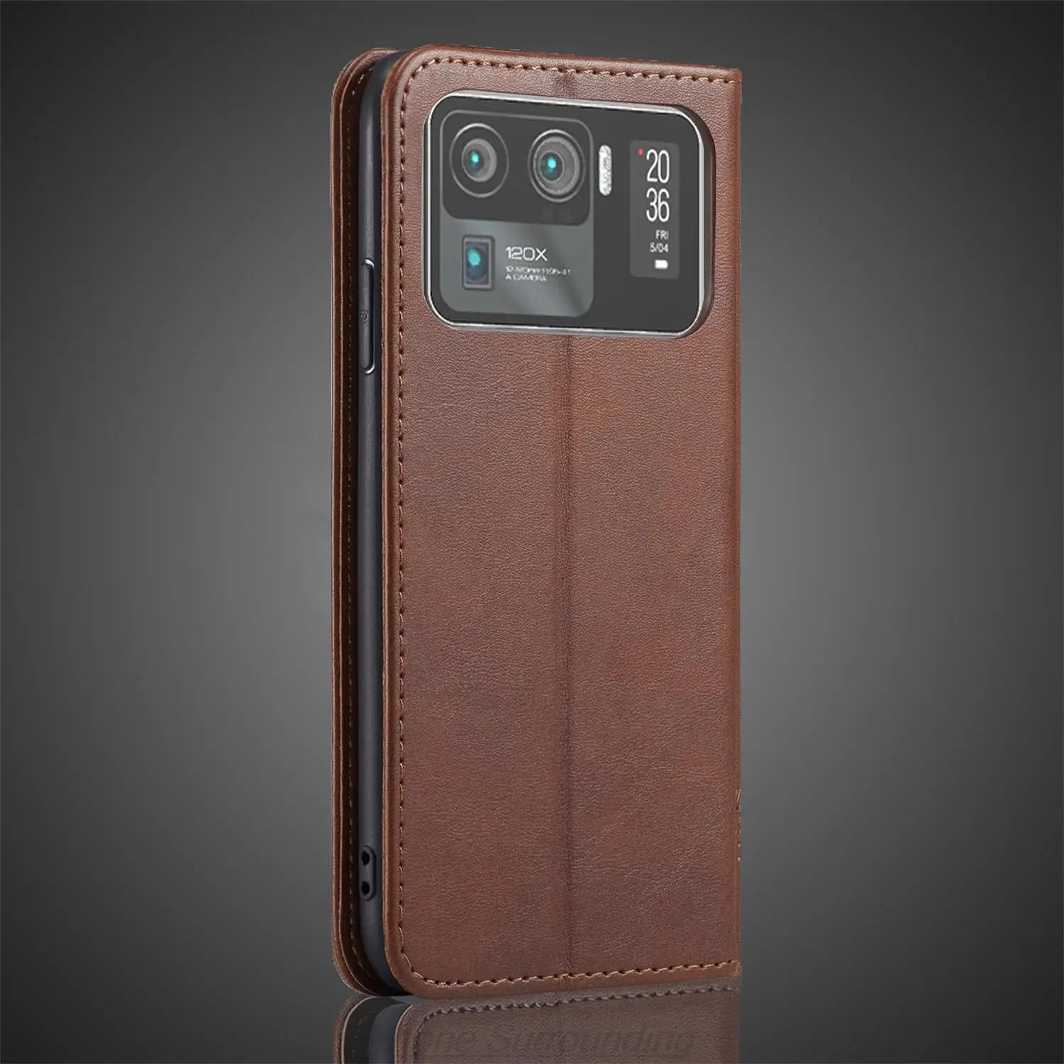 Funda de Cuero para Xiaomi Mi 11 Ultra / Xiaomi 11 Ultra - Elegancia y Funcionalidad en Uno