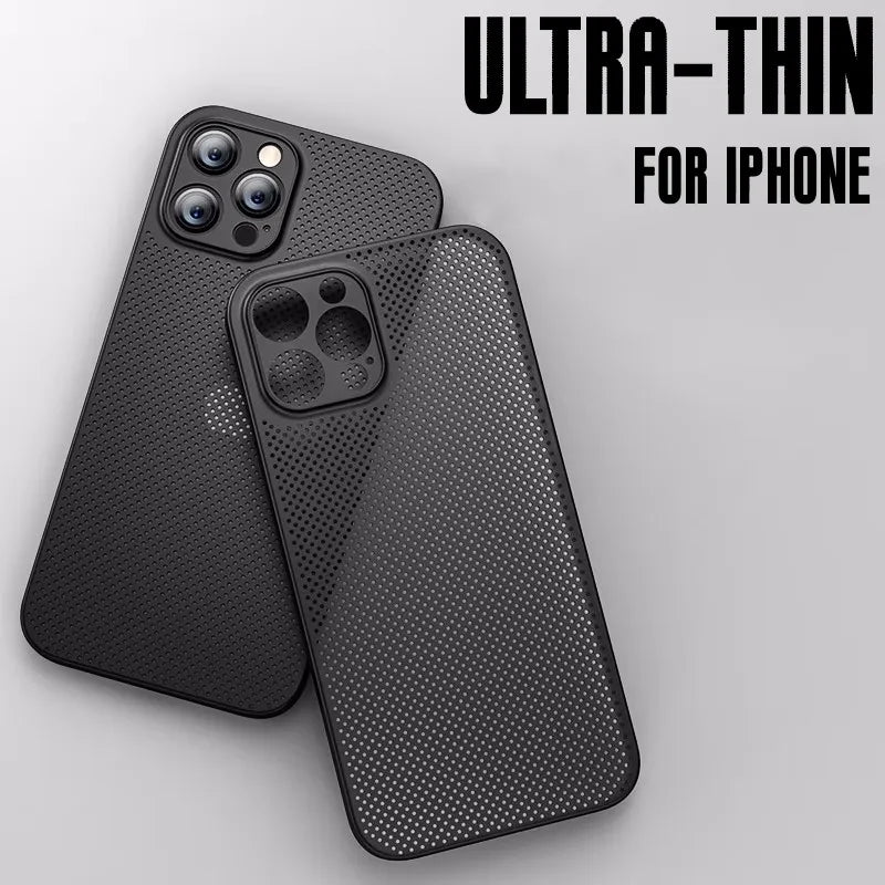 Funda de refrigeración para IPhone 14, 13, 12, 11 Pro Max, XR, XS Max, X, 8, 7 Plus, 12, 13 Mini