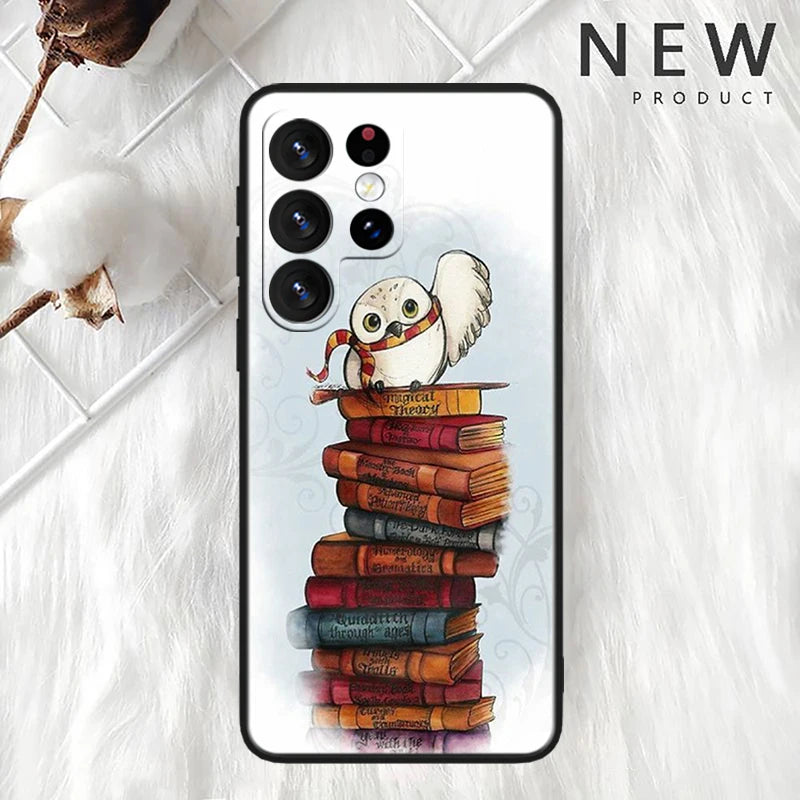 Funda "Art Cool Harry" Varita Potters para Samsung Galaxy  S23, S22, S21, S20 FE, S10, S10e, S9, S8 Ultra Plus Lite