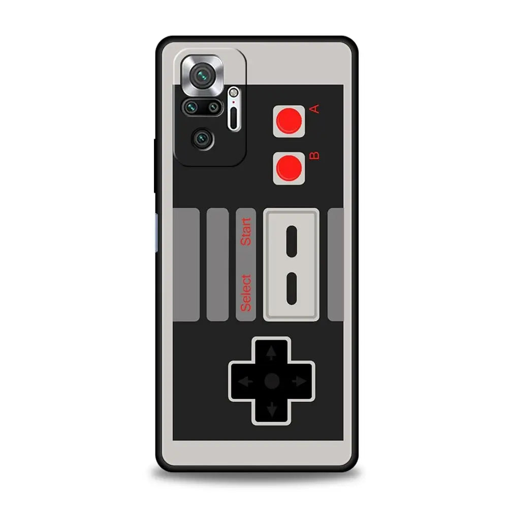 Funda de teléfono Gameboy para Xiaomi Redmi Note 12, 5G, 11, 10 Pro, 9S, 9, 8, 7, 8T, 10C, 9C, 9A, 8A, 9T, K40 Pro