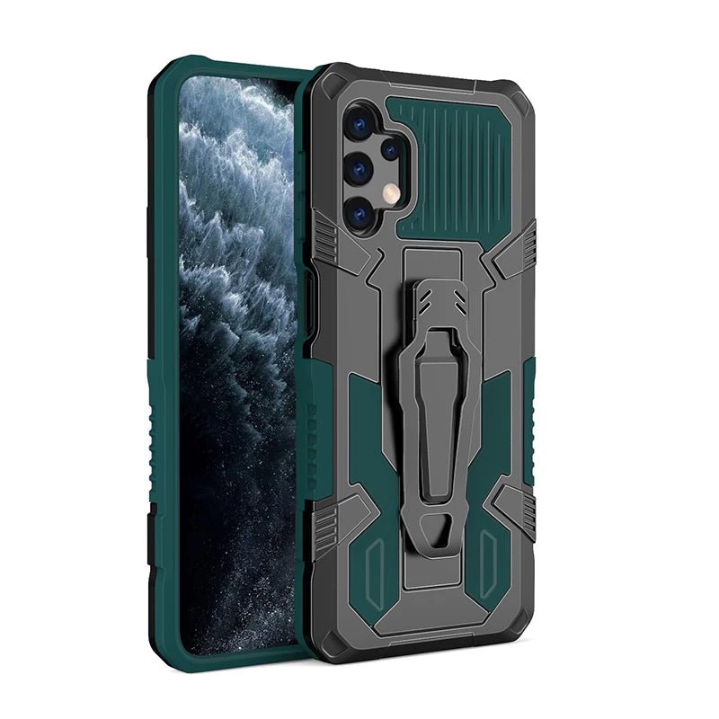 Funda ARMOR con Clip trasero Mecha  para Samsung