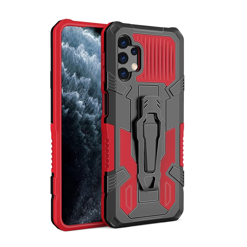 Funda ARMOR con Clip trasero Mecha  para Samsung