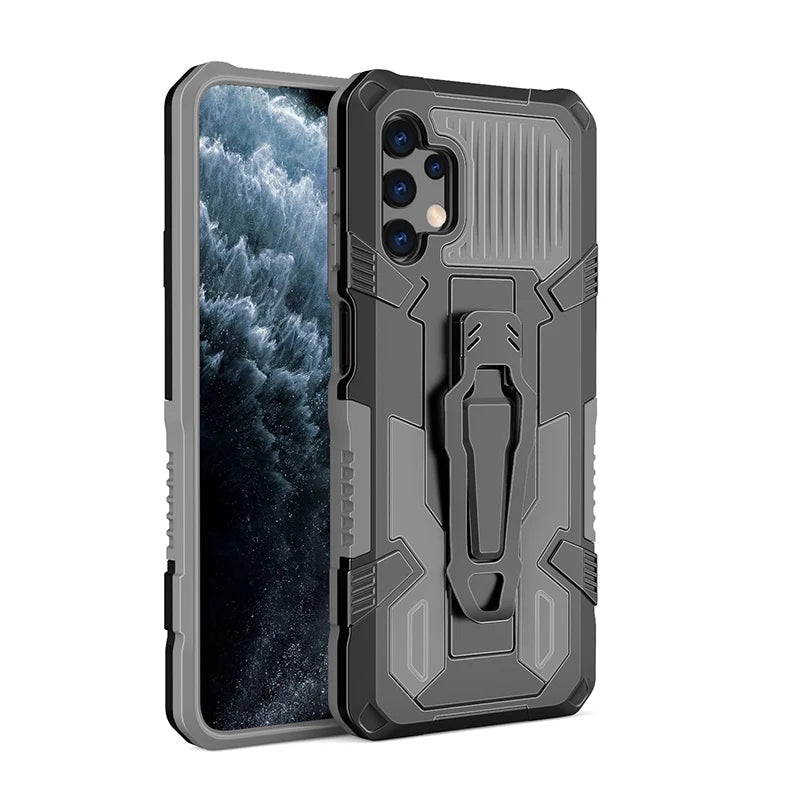 Funda ARMOR con Clip trasero Mecha  para Samsung