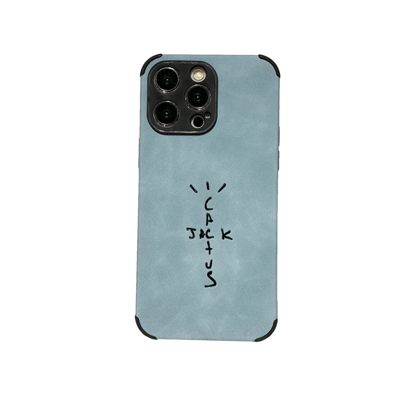 Funda de teléfono de cuero suave para iphone, carcasa trasera de lujo para iphone 15 14 13 12 7 Plus X XS XR MAX 11 Pro SE High street