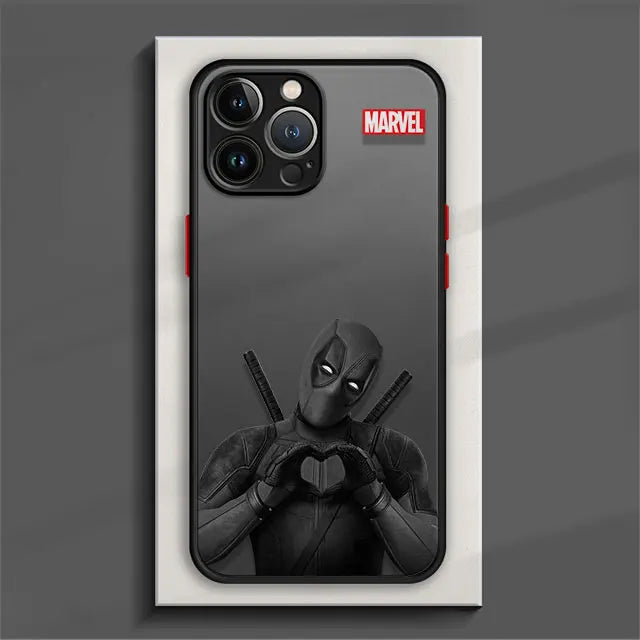 FundaMate Deadpool Marvel para Samsung Note 20 Ultra, 10 Plus, S23, S22, S21, S20 FE, S10E, S10