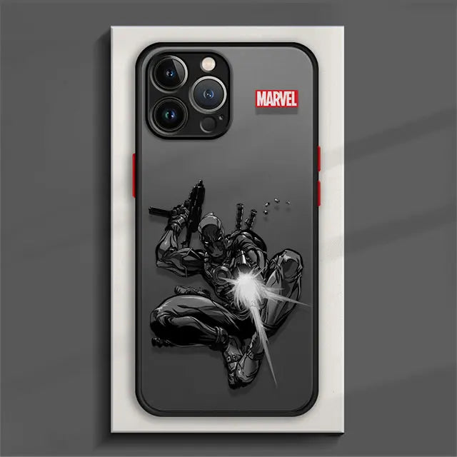 FundaMate Deadpool Marvel para Samsung Note 20 Ultra, 10 Plus, S23, S22, S21, S20 FE, S10E, S10