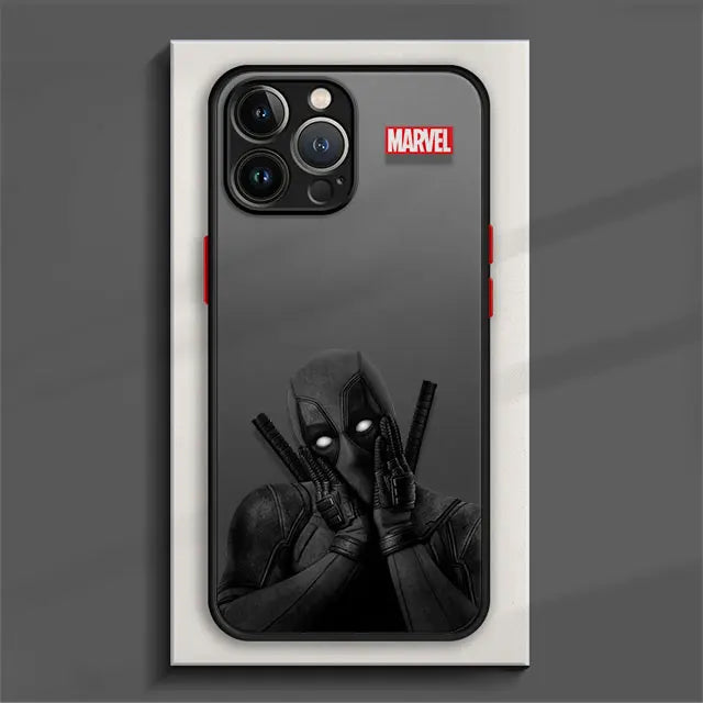 FundaMate Deadpool Marvel para Samsung Note 20 Ultra, 10 Plus, S23, S22, S21, S20 FE, S10E, S10