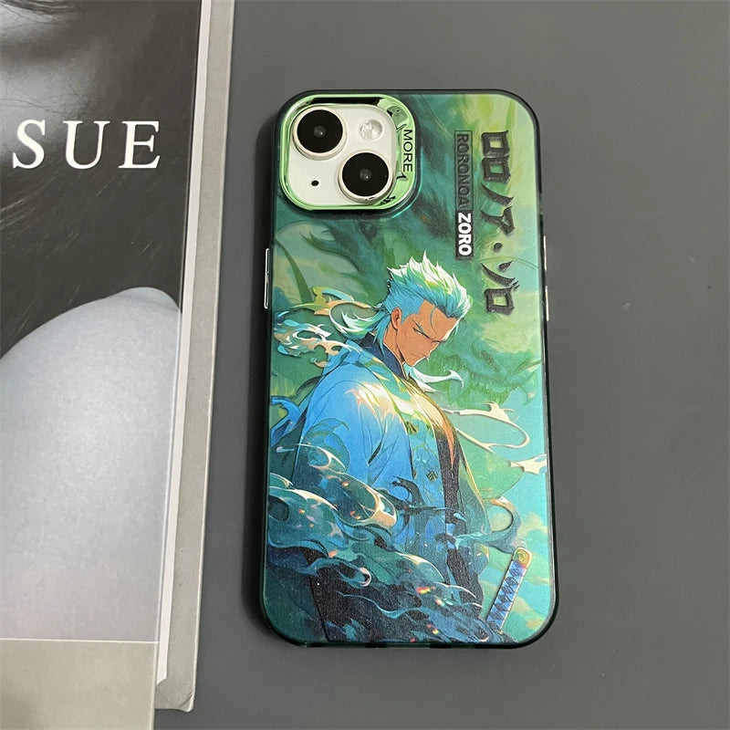 Funda anime one piece para iPhone, 15, 14, 13, 12, 11 Pro Max Plus