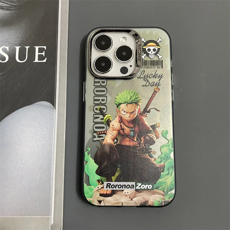 Funda anime one piece para iPhone, 15, 14, 13, 12, 11 Pro Max Plus