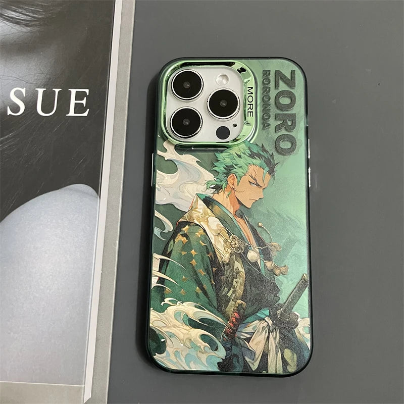 Funda anime one piece para iPhone, 15, 14, 13, 12, 11 Pro Max Plus