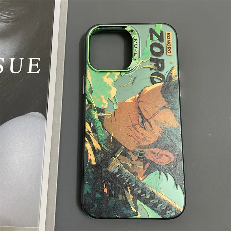 Funda anime one piece para iPhone, 15, 14, 13, 12, 11 Pro Max Plus