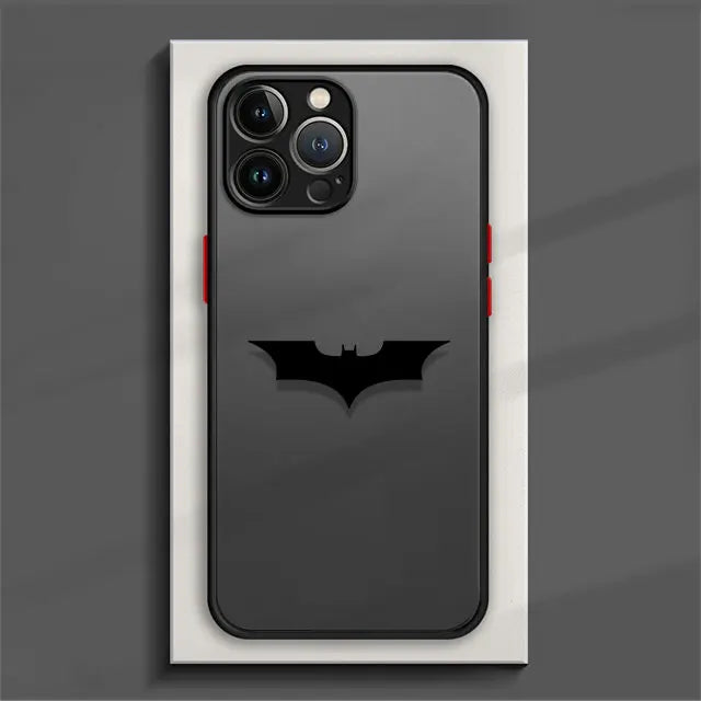 Funda Dura Mate de Batman o Superman para Samsung Galaxy