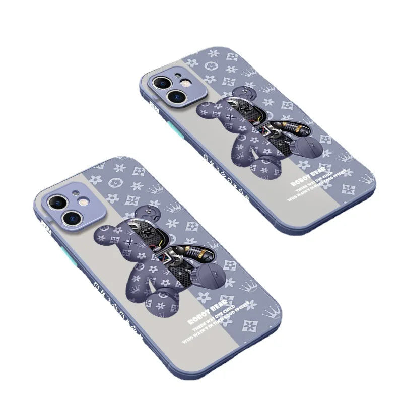 Funda  a prueba de golpes para teléfono móvil, carcasa protectora de lente para Iphone 14, 13, 12 Mini, 11 Pro Max, Xs Max, Xr, X, 7, 8, 14 Plus