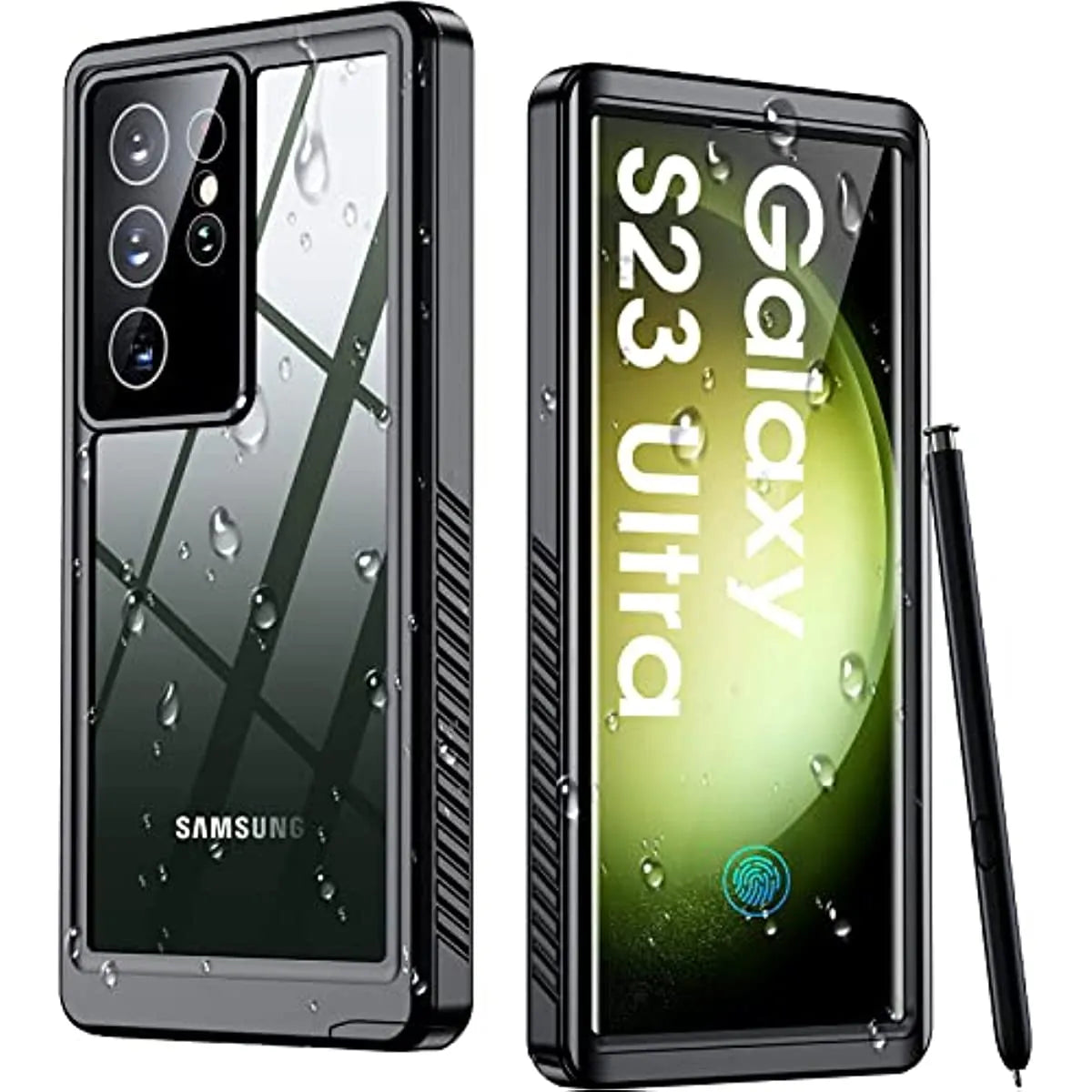 Funda Impermeable y a Prueba de Golpes para Samsung Galaxy S23 Ultra - Protección Integral de 360°