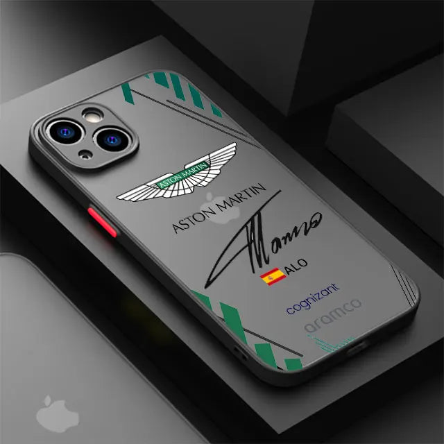 Funda mate a-aston-martin cars para iPhone XR 8 Plus XS X 7 6S SE 14 Pro Max 12 Mini 11 Pro 15 13 6 XS Max 12 Pro, fundas de TPU