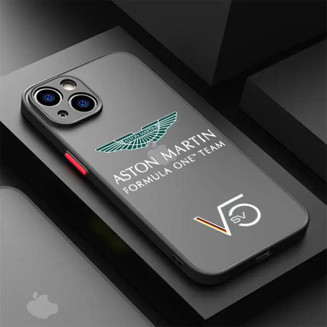 Funda mate a-aston-martin cars para iPhone XR 8 Plus XS X 7 6S SE 14 Pro Max 12 Mini 11 Pro 15 13 6 XS Max 12 Pro, fundas de TPU