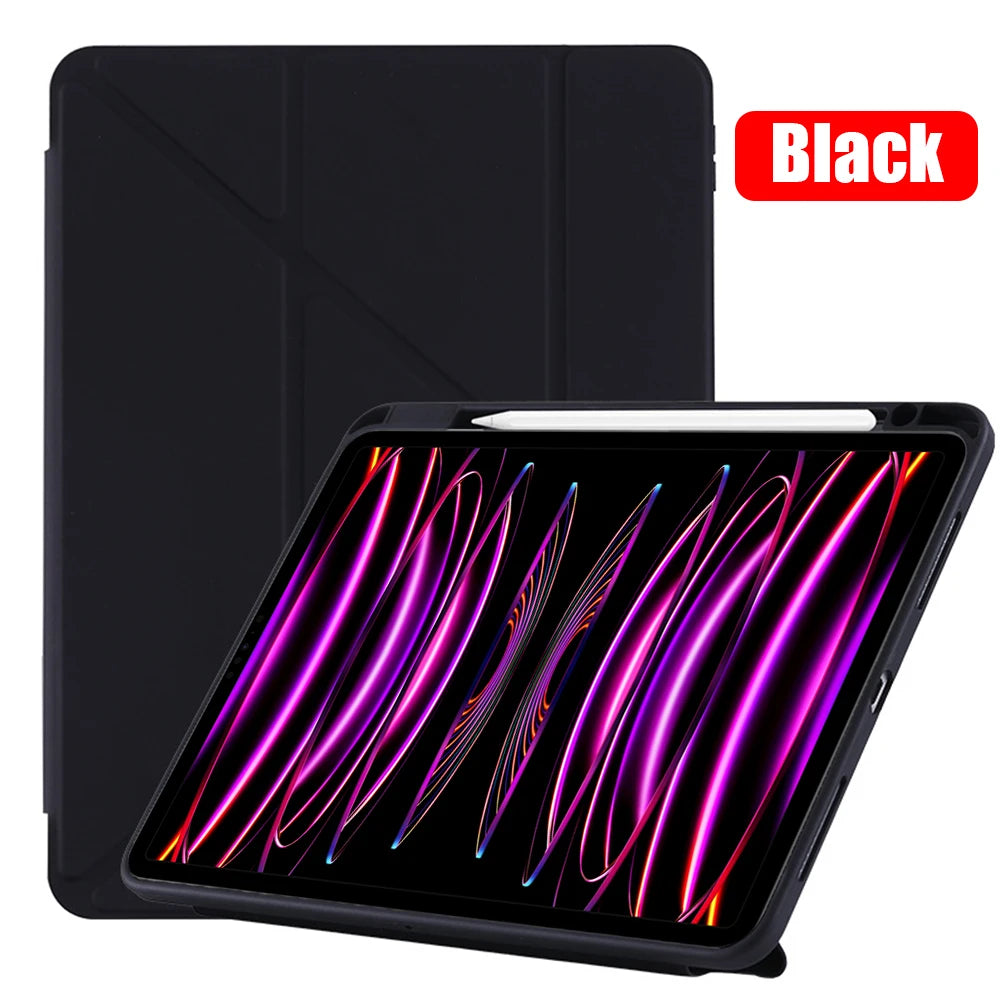 Funda para iPad Pro 11, iPad Pro 12.9, iPad 10.2, iPad Mini 6, iPad Air 4/5, 3/2/1 - Protección y Estilo en un Paquete Completo