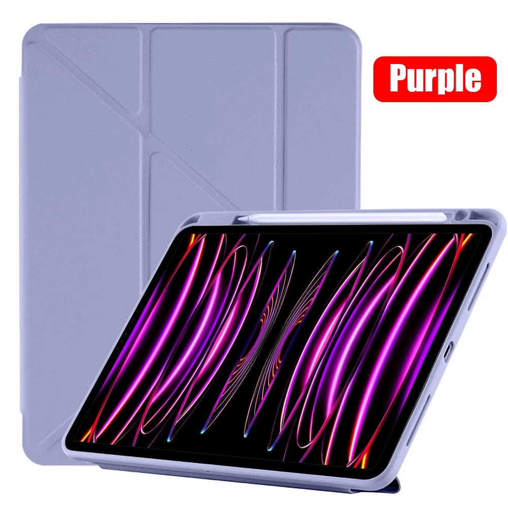 Funda para iPad Pro 11, iPad Pro 12.9, iPad 10.2, iPad Mini 6, iPad Air 4/5, 3/2/1 - Protección y Estilo en un Paquete Completo