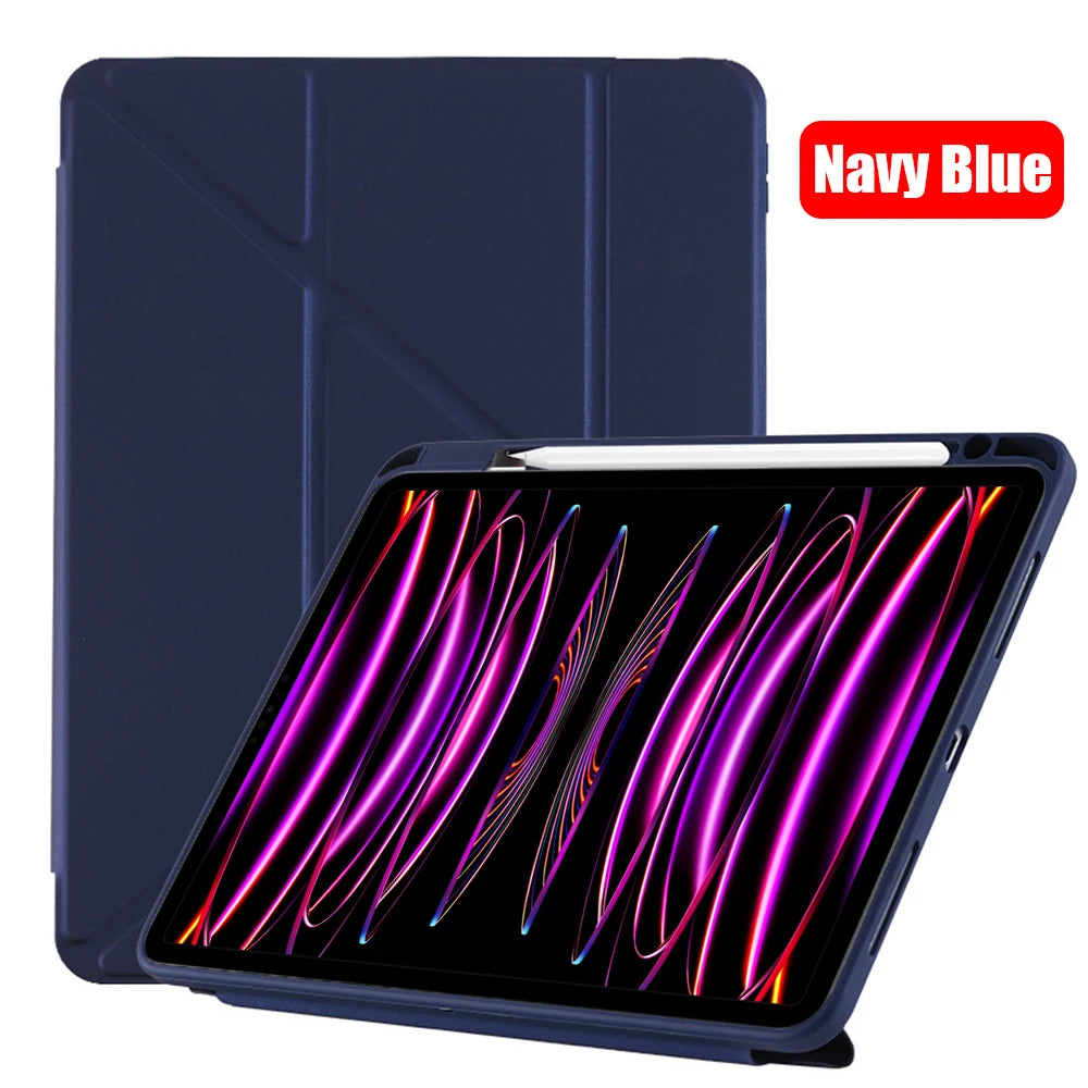 Funda para iPad Pro 11, iPad Pro 12.9, iPad 10.2, iPad Mini 6, iPad Air 4/5, 3/2/1 - Protección y Estilo en un Paquete Completo