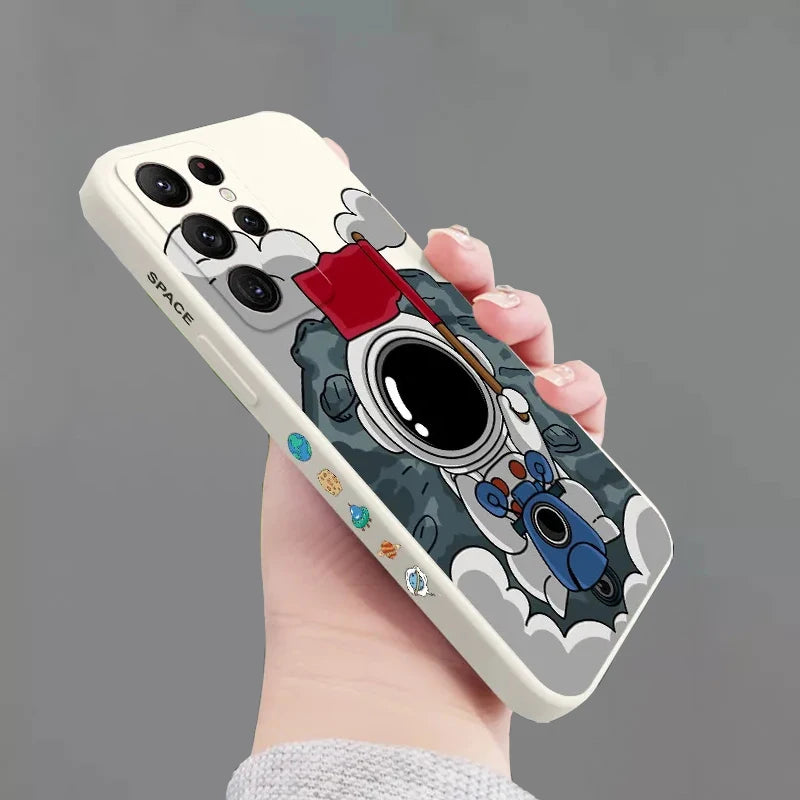 Funda Astronauta Espacial para Samsung Galaxy