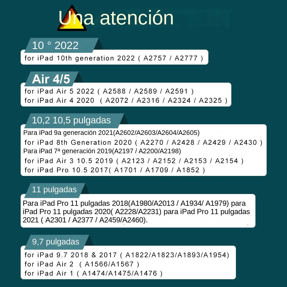 Funda para iPad de 10. ª generación, 2022, Air 5, Air 4, 10,9 Pro, 11, 2022, 2018, con ranura para bolígrafo