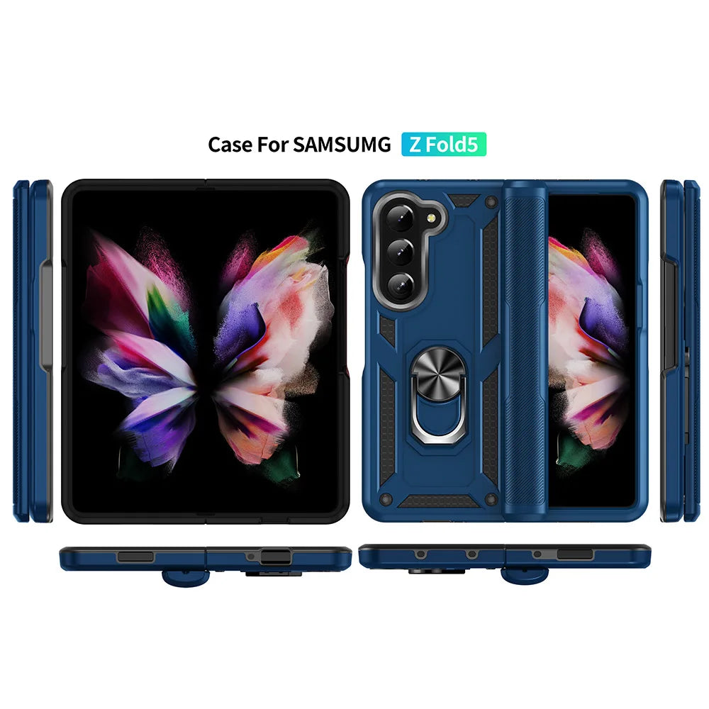 Funda Rígida de Grado Militar para Samsung Galaxy Z Fold5 5G - Protectora y Funcional