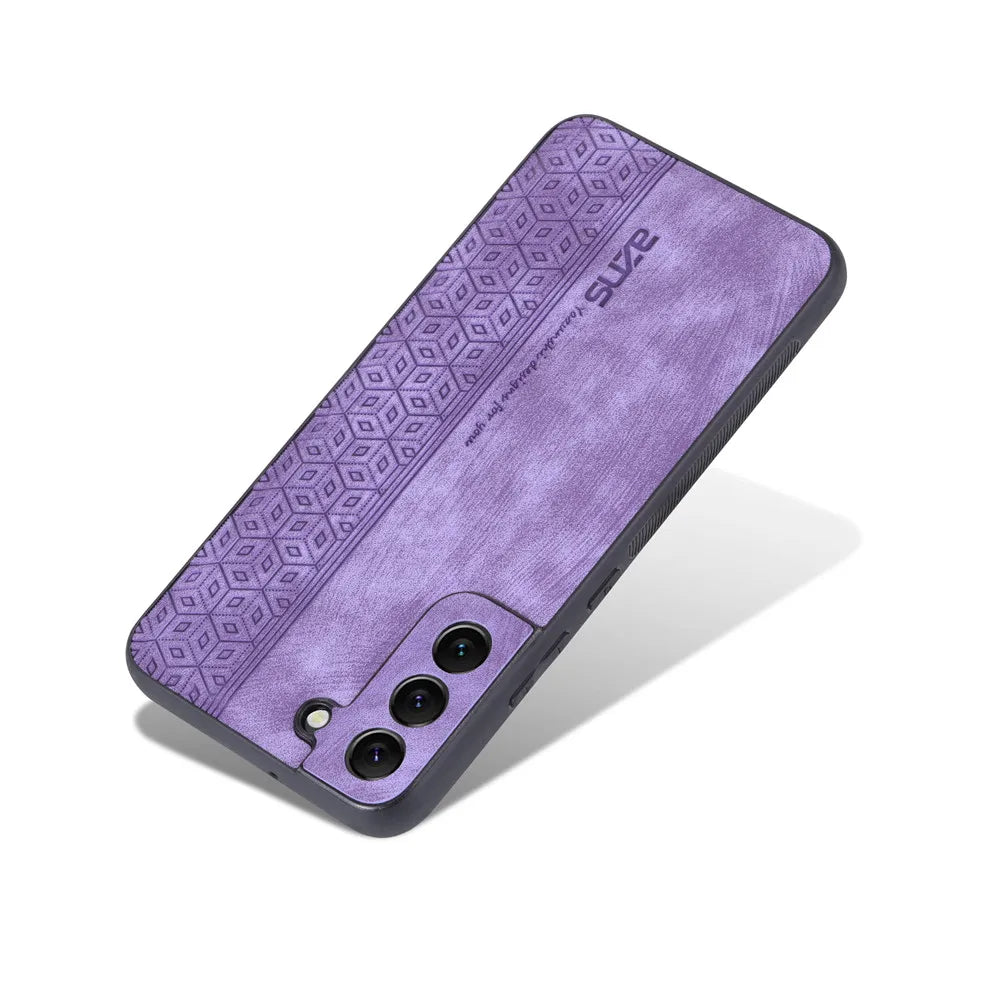 Funda de Cuero PU Suave a Prueba de Golpes para Galaxy S22, S21, S23 Plus, Ultra, FE