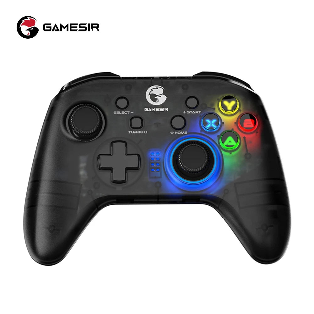 GameSir Mando de videojuegos T4 Pro con Bluetooth, para Nintendo Switch, Apple, iPhone, Android, teléfono móvil