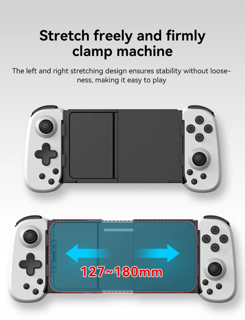 Gamepad  inalámbrico  con Bluetooth para consola Switch, PC, dispositivo Android IOS y Joystick de seis ejes